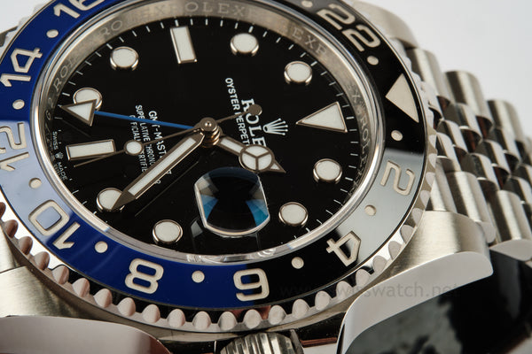 ROLEX GMT MASTER II BATGIRL Jubilee 126710BLNR COMPLETE SET 09-2022