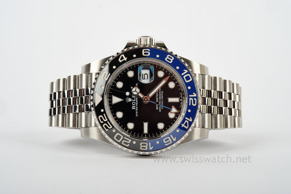 ROLEX GMT MASTER II BATGIRL Jubilee 126710BLNR COMPLETE SET 09-2022