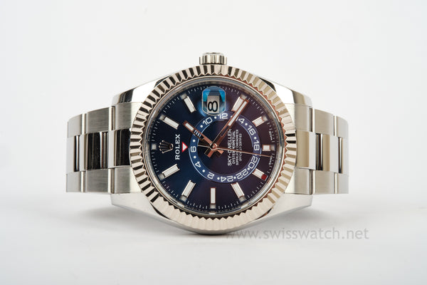Rolex Sky-Dweller 326934 BLUE DIAL OYSTER COMPLETE SET AUGUST 2020