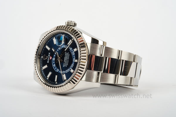 Rolex Sky-Dweller 326934 BLUE DIAL OYSTER COMPLETE SET AUGUST 2020