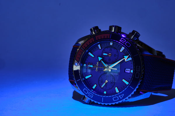 Omega Seamaster Planet Ocean TITANIUM GMT 600 Co-Axial Complete Set May 2021