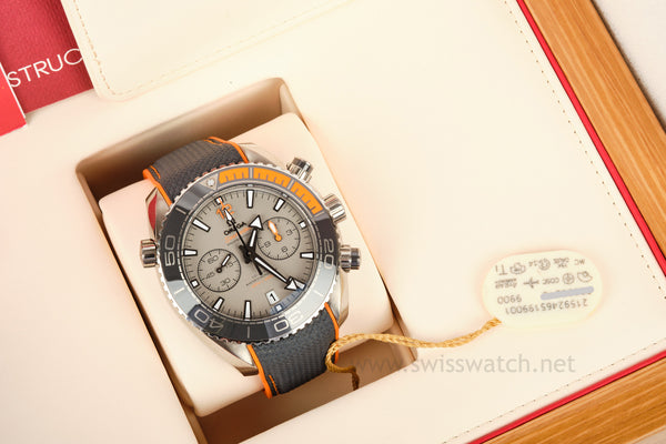 Omega Seamaster Planet Ocean TITANIUM GMT 600 Co-Axial Complete Set May 2021