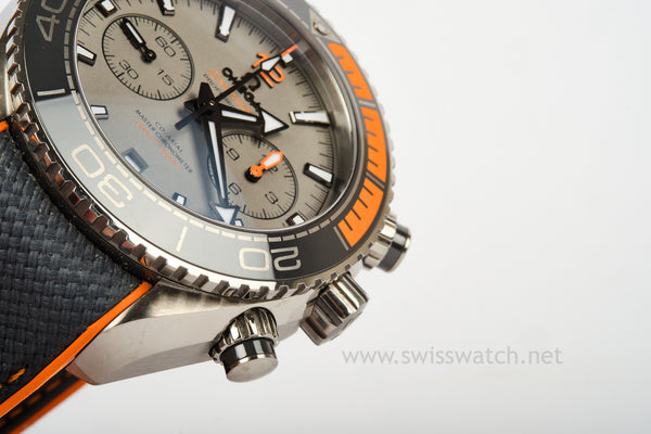 Omega Seamaster Planet Ocean TITANIUM GMT 600 Co-Axial Complete Set May 2021