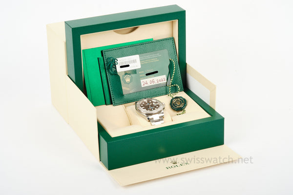 ROLEX YACHT-MASTER 126622 UNPOLISHED Platinum / Stainless COMPLETE SET JUNE 2022
