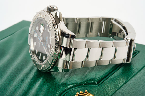 ROLEX YACHT-MASTER 126622 UNPOLISHED Platinum / Stainless COMPLETE SET JUNE 2022