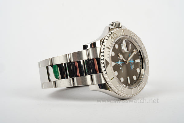 ROLEX YACHT-MASTER 126622 UNPOLISHED Platinum / Stainless COMPLETE SET JUNE 2022