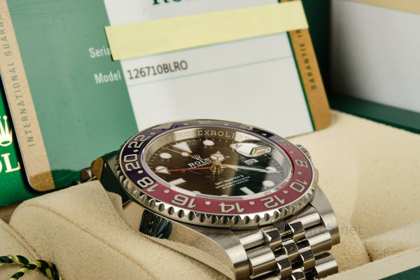 ROLEX GMT MASTER II 126710BLRO 