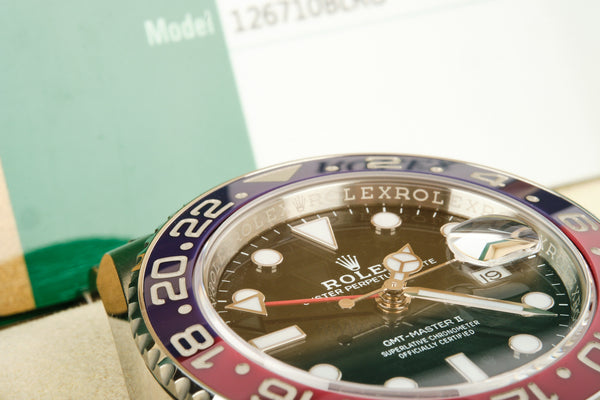 ROLEX GMT MASTER II 126710BLRO 