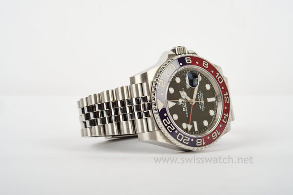 ROLEX GMT MASTER II 126710BLRO 