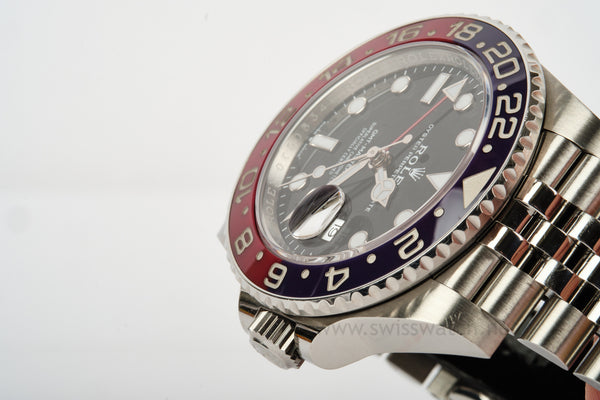 ROLEX GMT MASTER II 126710BLRO 