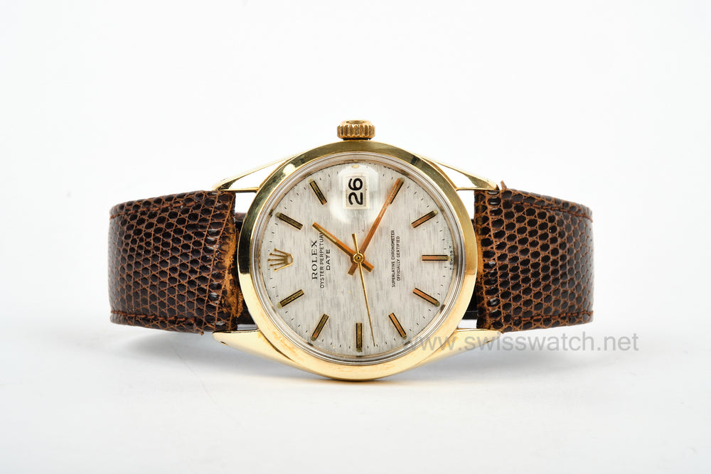 ROLEX DATE 1550 Vintage 34mm circa 1973