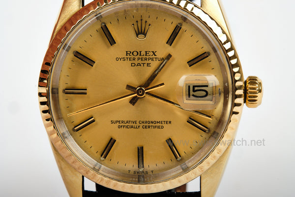 ROLEX DATE 1550 Vintage 34mm circa 1980