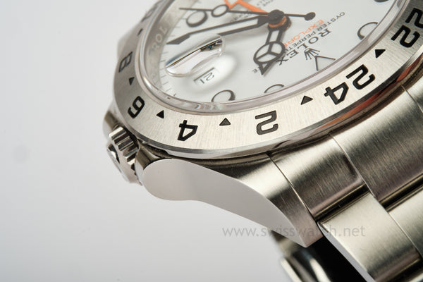 ROLEX Explorer II 226570 POLAR WHITE DIAL 42mm COMPLETE SET JULY 2023