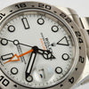 ROLEX Explorer II 226570 POLAR WHITE DIAL 42mm COMPLETE SET JULY 2023