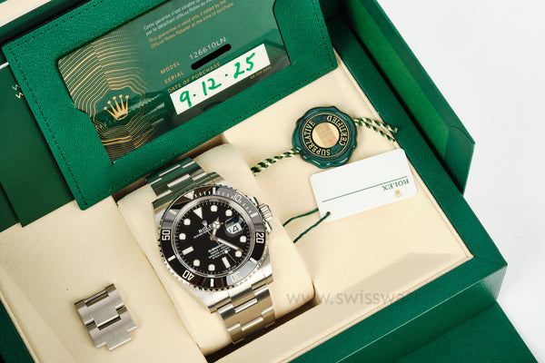 ROLEX Submariner Date 126610LN COMPLETE SET SEPT 2025