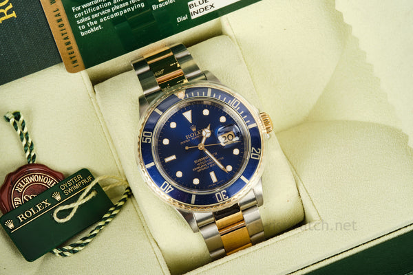 ROLEX Submariner DATE 16613 BLUESY 