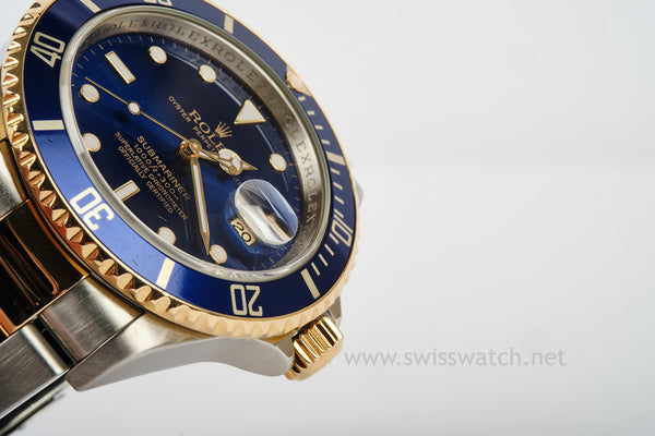 ROLEX Submariner DATE 16613 BLUESY 