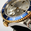 ROLEX Submariner DATE 16613 "REHAUT" Serti Diamond Sapphire Dial