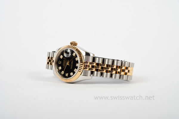 Rolex Ladies Datejust 179173 26mm Approx 2008 M Serial