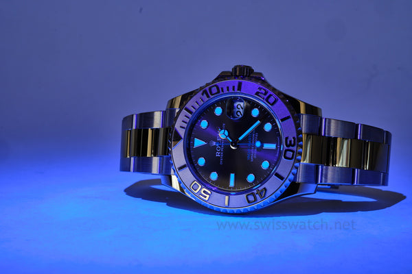 ROLEX YACHT-MASTER 268622 Platinum / Stainless COMPLETE SET SEPT 2021