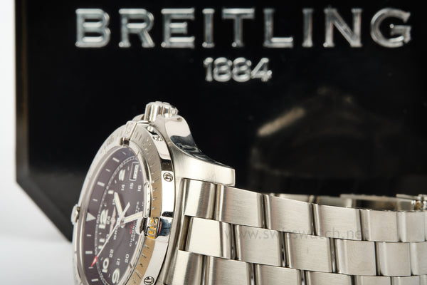 BREITLING 41mm COLT QUARTZ II A74380 Complete Set Approx. 2009