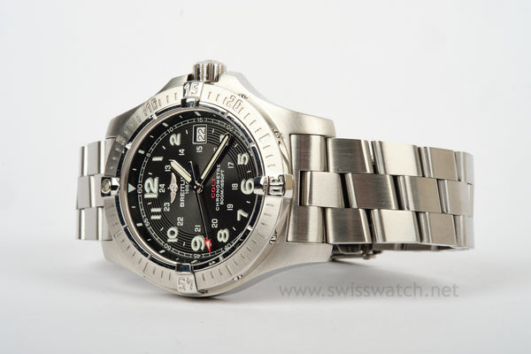 BREITLING 41mm COLT QUARTZ II A74380 Complete Set Approx. 2009