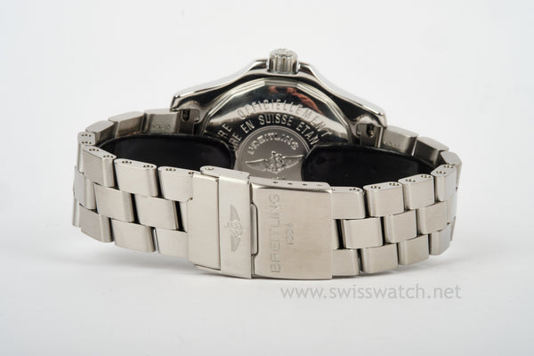 BREITLING 41mm COLT QUARTZ II A74380 Complete Set Approx. 2009