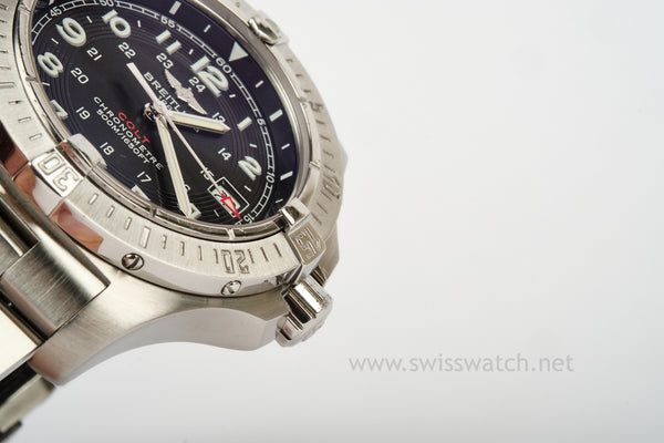 BREITLING 41mm COLT QUARTZ II A74380 Complete Set Approx. 2009