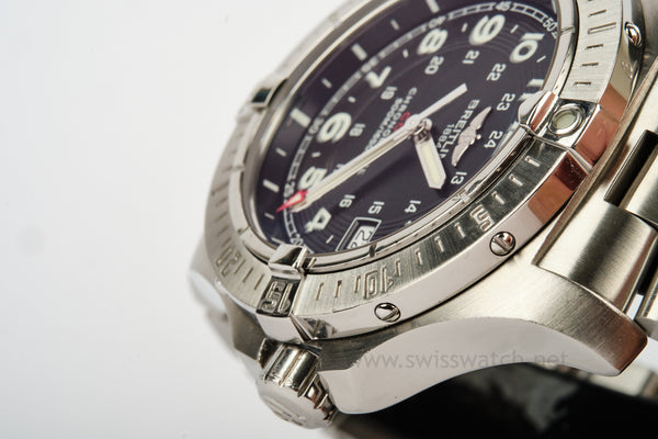 BREITLING 41mm COLT QUARTZ II A74380 Complete Set Approx. 2009