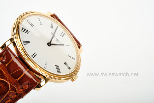Patek Philippe 32mm 18K Calatrava 3520D Cal 177 SERVICED JUNE 2026