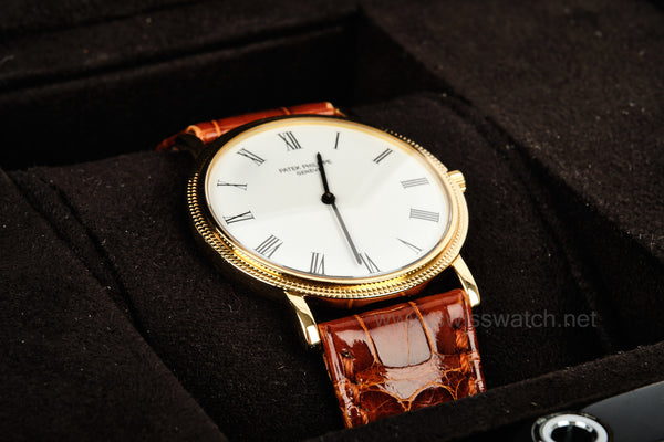 Patek Philippe 32mm 18K Calatrava 3520D Cal 177 SERVICED JUNE 2026