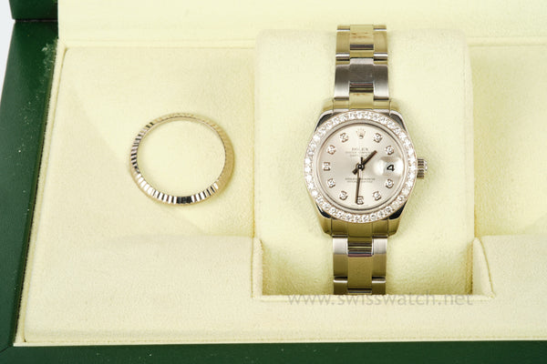 Rolex Ladies Datejust 179174 26mm COMPLETE SET 2006