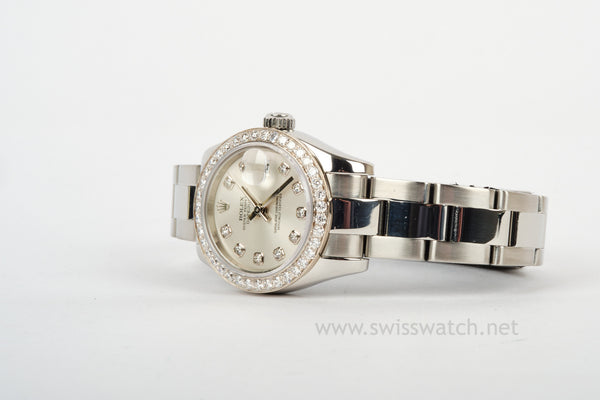 Rolex Ladies Datejust 179174 26mm COMPLETE SET 2006