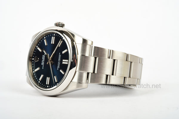 ROLEX OYSTER PERPETUAL 41mm OP 124300 BLUE DIAL Approx 2022