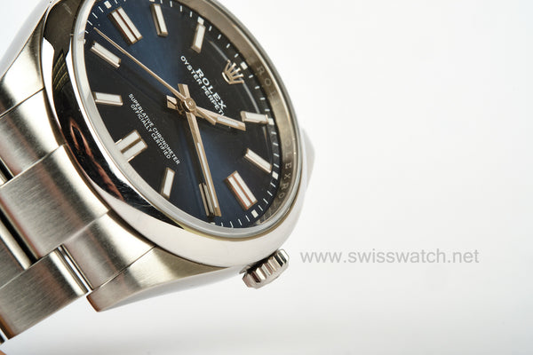 ROLEX OYSTER PERPETUAL 41mm OP 124300 BLUE DIAL Approx 2022