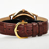 UNIVERSAL GENEVE VINTAGE 37mm ROSE GOLD PYRAMID DIAL 1950's