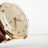 UNIVERSAL GENEVE VINTAGE 37mm ROSE GOLD PYRAMID DIAL 1950's