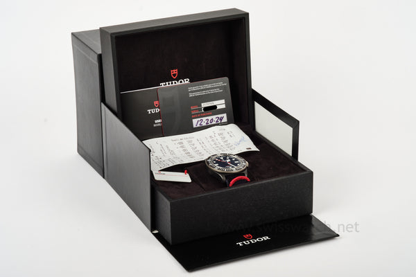 TUDOR PELAGOS Titanium Red Bull Racing 25707KN Complete Set 12-2024