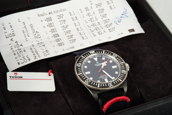 TUDOR PELAGOS Titanium Red Bull Racing 25707KN Complete Set 12-2024