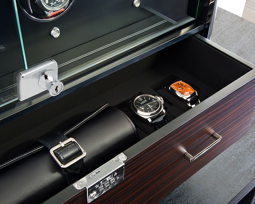 Watch winder drawer online insert