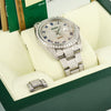 ROLEX Datejust 41 DIAMONDS "ICED OUT" PAVE 126300 COMPLETE SET