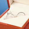 1.56 Carat Princess Cut Diamond Engagement Ring