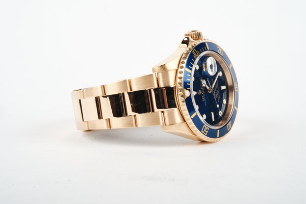 ROLEX 18K Submariner Blue - 16618
