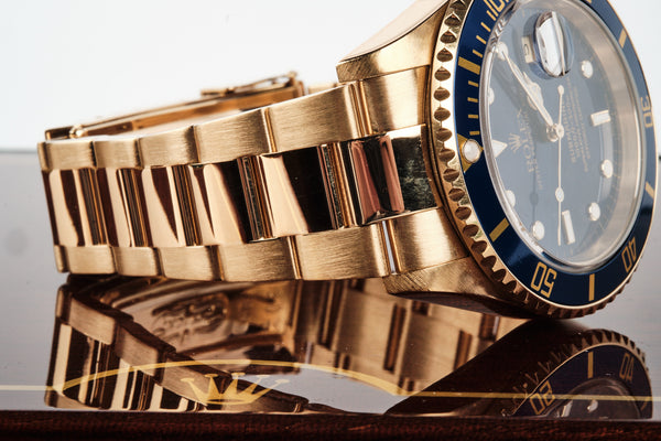 ROLEX 18K Submariner Blue - 16618