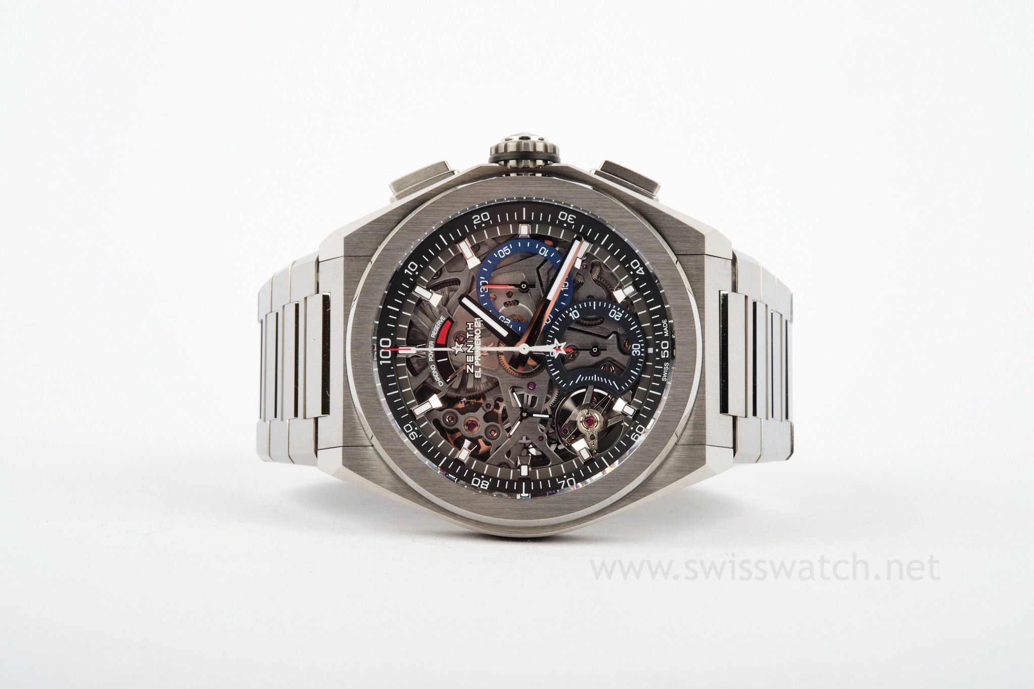 Zenith Defy El Primero 21 Automatic Men's Titanium Chronograph Watch  95.9000.9004/78.M9000